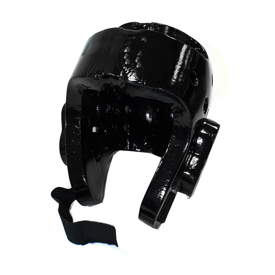 Martial Arts Protective Head Gear Black - Sparring Karate Taekwondo Size X-Large - Tophatter's Army Products & Self Defense Collectible Weapons - Tophatter Daily Deals